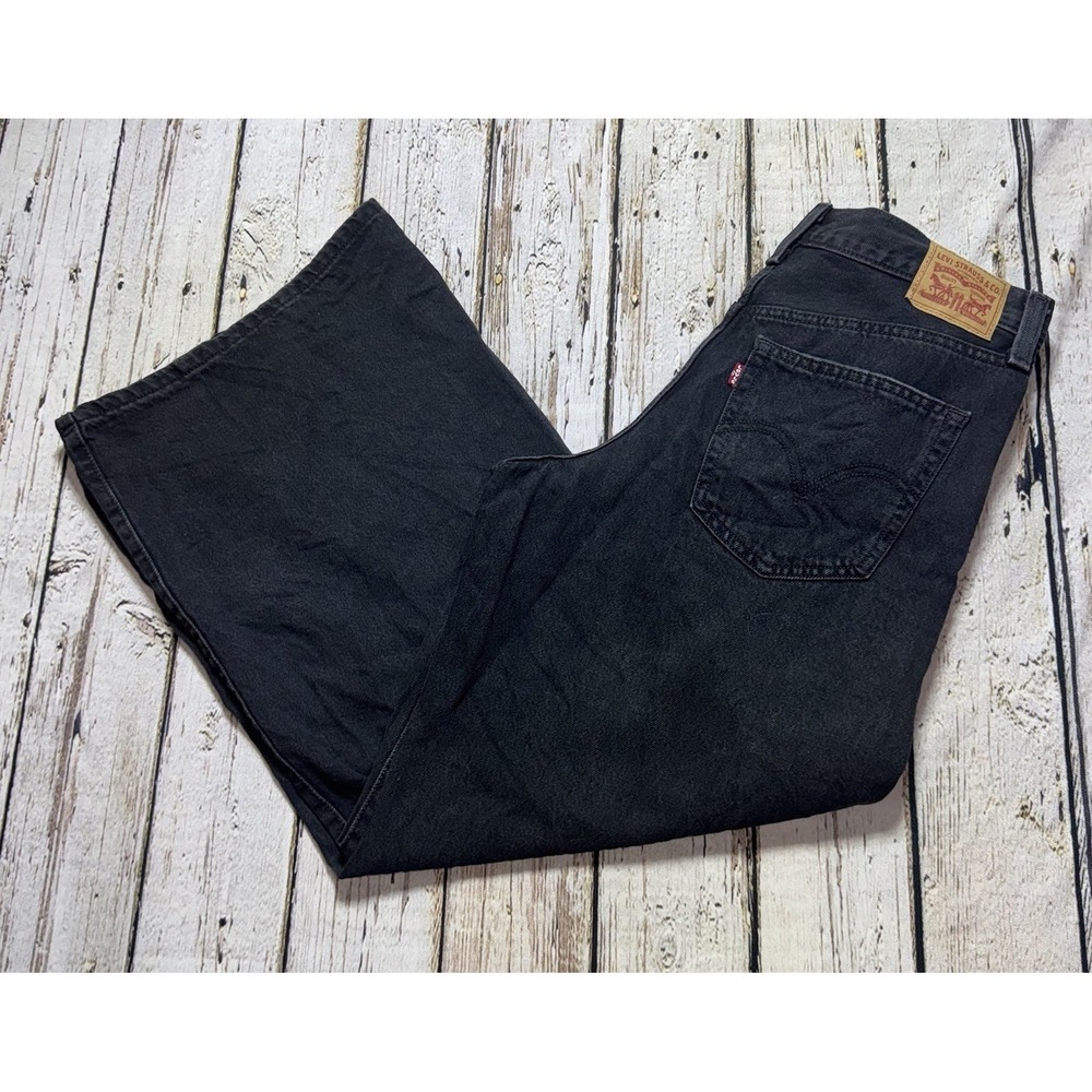 Levi's '94 Baggy Wide Leg Jeans Women's 31x30 Vintage Inspired Black